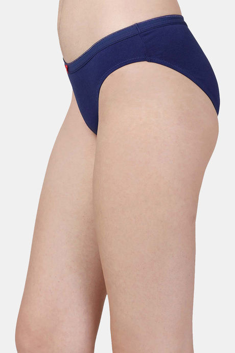 Soie Medium Rise Half Coverage Bikini Panty (Pack of 6) - Multicolor — image 20